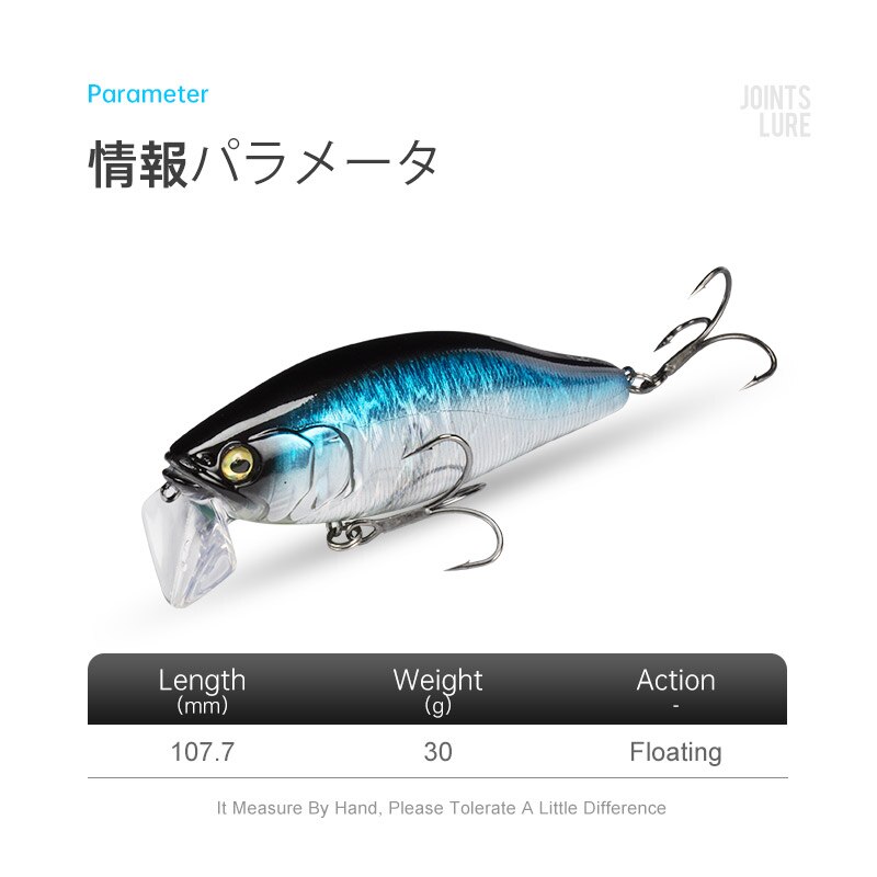 I-JACK ikan kecil, umpan panci - Fishing Lure Jerkbait ulasan dan harga