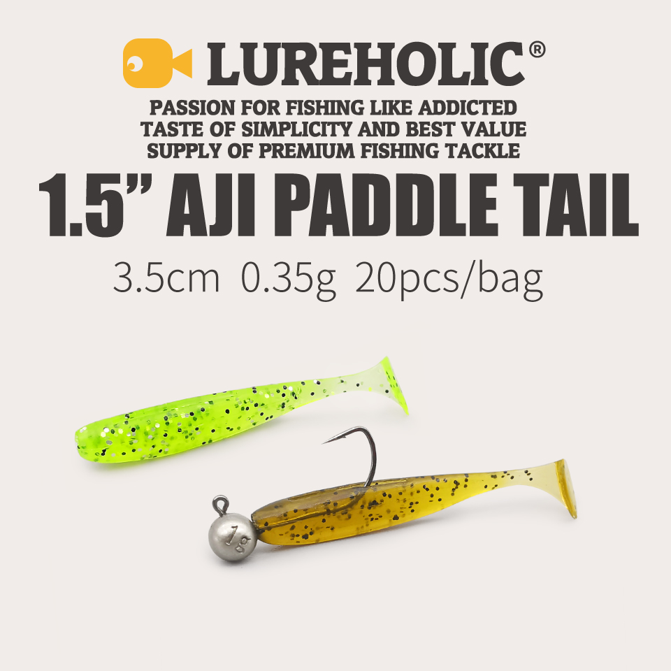 LUREHOLIC pemikat ikan, umpan  - Fishing Lure Soft Plastic ulasan dan harga