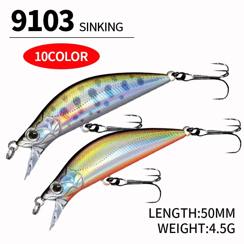 Umpan Pancing Micro Minnow 50m - Fishing Lure Jerkbait ulasan dan harga