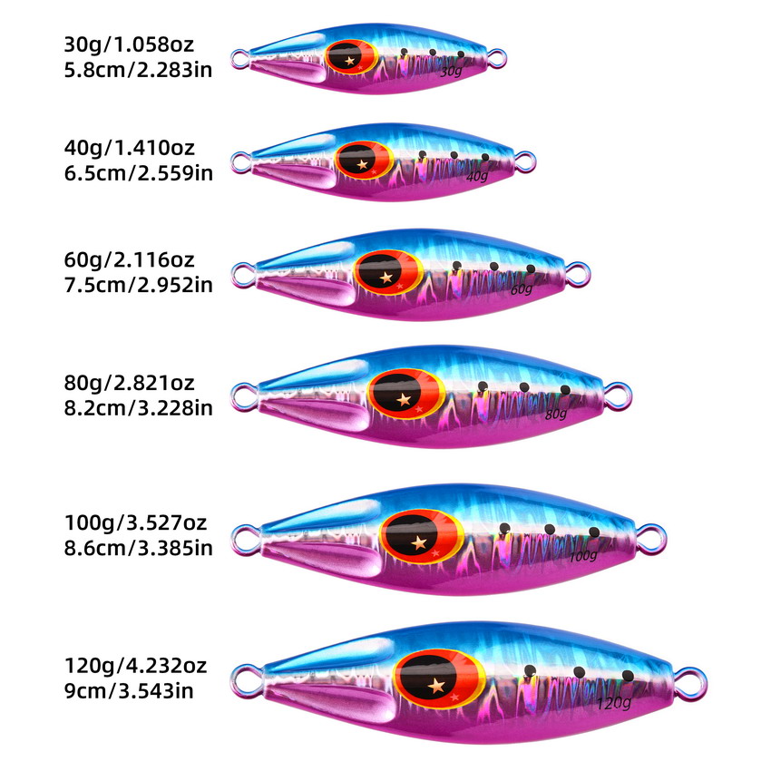 8 buah/lot Jig logam memancing - Fishing Lure Spoon ulasan dan harga